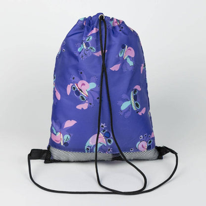 Stitch – Gympapåse/Ryggsäck med Dragsko