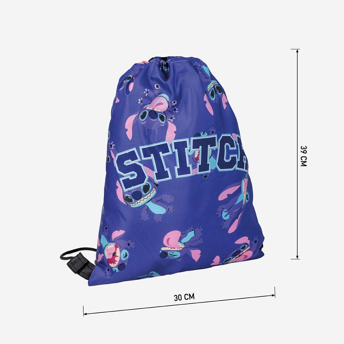 Stitch – Gympapåse/Ryggsäck med Dragsko