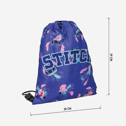 Stitch – Gympapåse/Ryggsäck med Dragsko