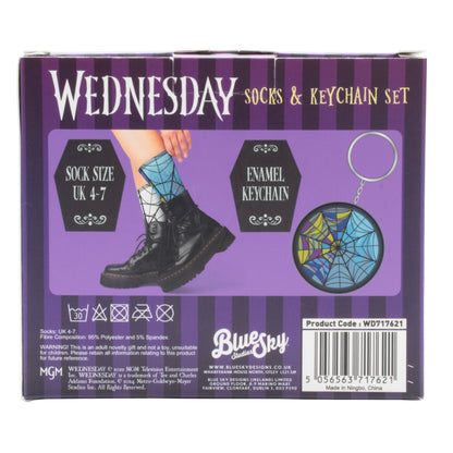 Wednesday – Socks & Keychain Set