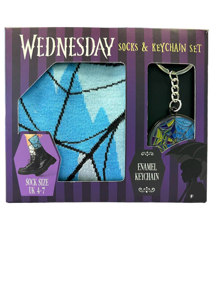 Wednesday – Socks & Keychain Set