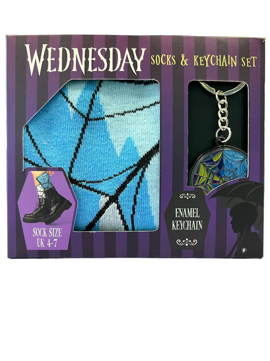 Wednesday – Socks & Keychain Set