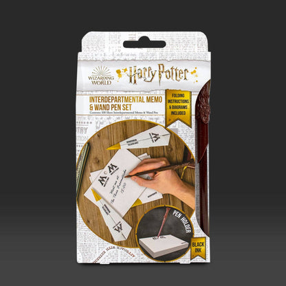 Harry Potter Interdepartmental Memo med Trollstavspenna Set